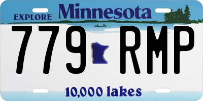 MN license plate 779RMP