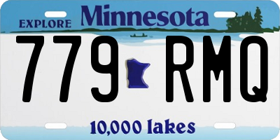 MN license plate 779RMQ