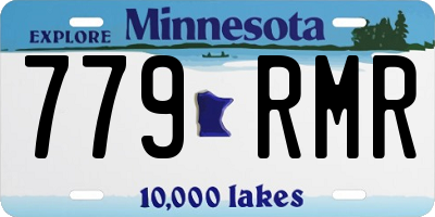 MN license plate 779RMR