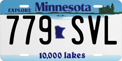 MN license plate 779SVL