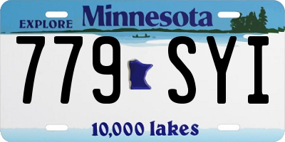 MN license plate 779SYI