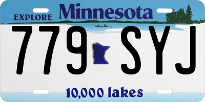 MN license plate 779SYJ