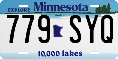 MN license plate 779SYQ