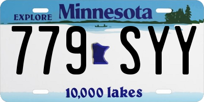 MN license plate 779SYY