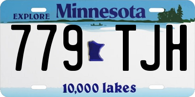 MN license plate 779TJH