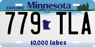 MN license plate 779TLA