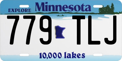 MN license plate 779TLJ
