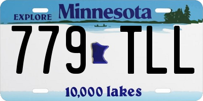 MN license plate 779TLL