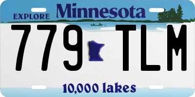 MN license plate 779TLM