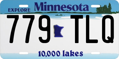 MN license plate 779TLQ