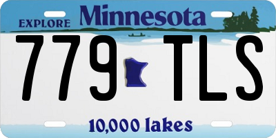 MN license plate 779TLS