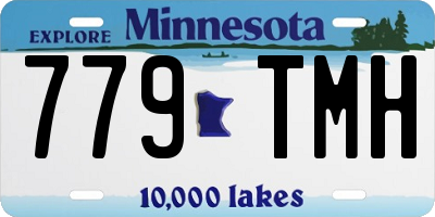 MN license plate 779TMH