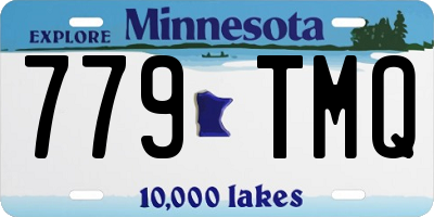 MN license plate 779TMQ