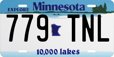 MN license plate 779TNL