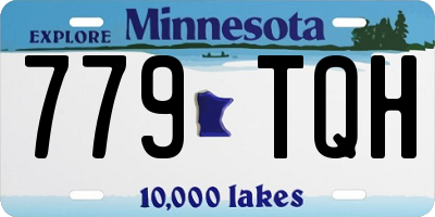 MN license plate 779TQH