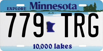 MN license plate 779TRG
