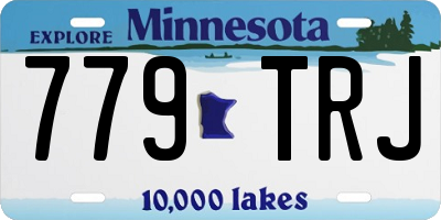 MN license plate 779TRJ