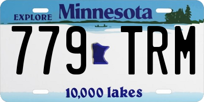 MN license plate 779TRM