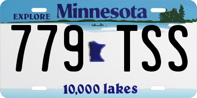 MN license plate 779TSS