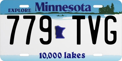 MN license plate 779TVG