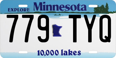 MN license plate 779TYQ
