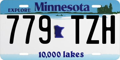 MN license plate 779TZH