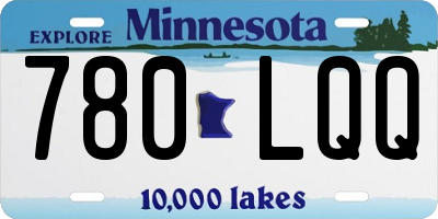 MN license plate 780LQQ