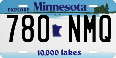 MN license plate 780NMQ