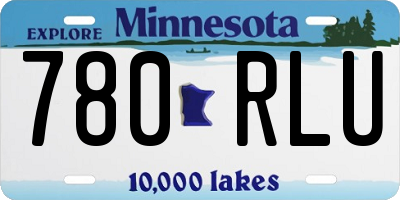 MN license plate 780RLU