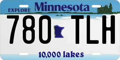 MN license plate 780TLH