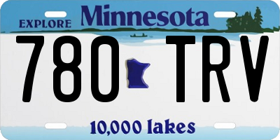 MN license plate 780TRV