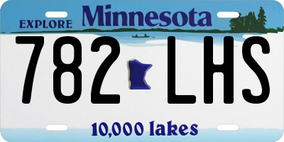 MN license plate 782LHS