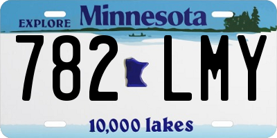 MN license plate 782LMY