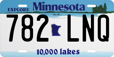 MN license plate 782LNQ