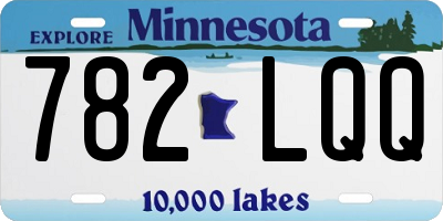 MN license plate 782LQQ