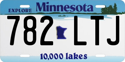 MN license plate 782LTJ