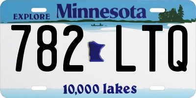 MN license plate 782LTQ