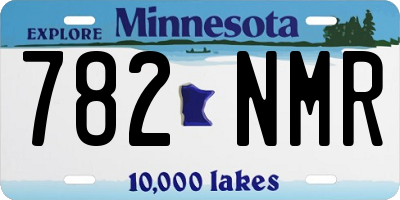 MN license plate 782NMR