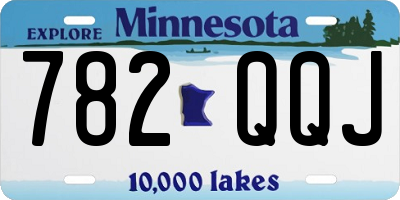 MN license plate 782QQJ