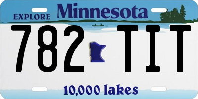 MN license plate 782TIT