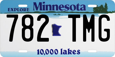 MN license plate 782TMG