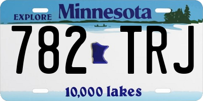 MN license plate 782TRJ