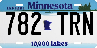 MN license plate 782TRN