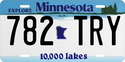 MN license plate 782TRY