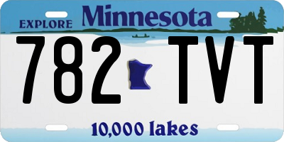MN license plate 782TVT