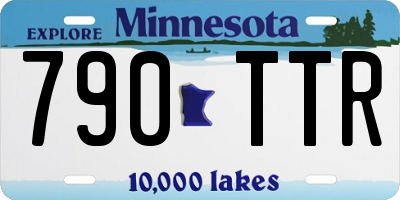 MN license plate 790TTR