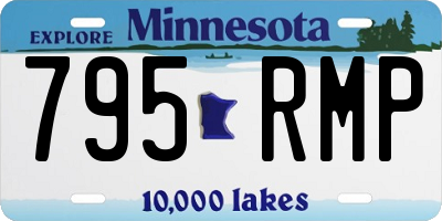 MN license plate 795RMP