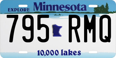 MN license plate 795RMQ
