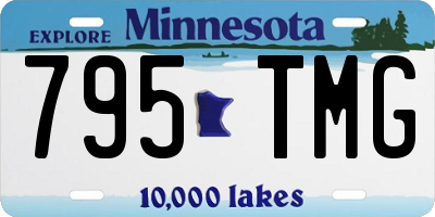 MN license plate 795TMG