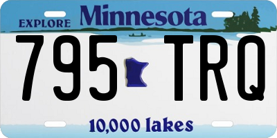 MN license plate 795TRQ